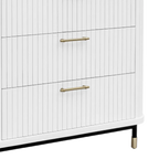 Stirling 3 Drawer Chest - White