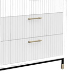 Sophia 3 Drawer Chest - White