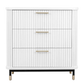 Stirling 3 Drawer Chest - White
