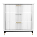 Stirling 3 Drawer Chest - White