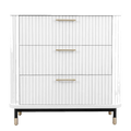 Sophia 3 Drawer Chest - White