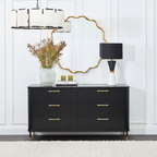Stirling 6 Drawer Chest - Black