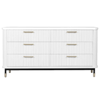 Sophia 6 Drawer Chest - White