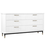 Stirling 6 Drawer Chest - White