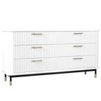 Sophia 6 Drawer Chest - White