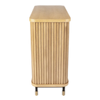 Stirling Oak 3 Drawer Chest - Natural