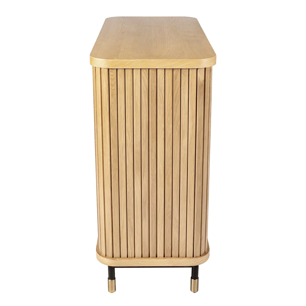 Stirling Oak 3 Drawer Chest - Natural