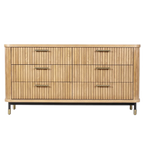 Stirling Oak 6 Drawer Chest - Natural