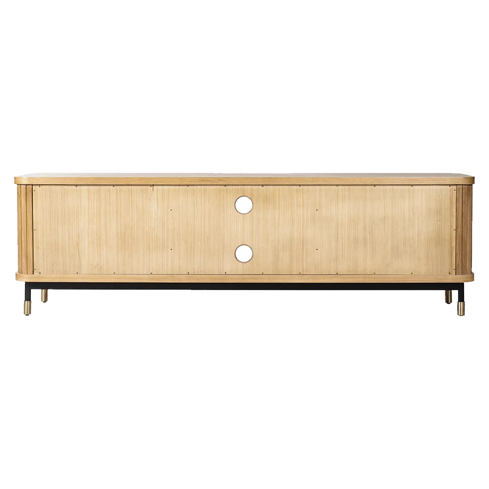 Sophia Oak Entertainment Unit - Natural