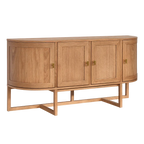 Theron Buffet - Natural Oak