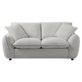 Braddock Fabric Sofa, 2 Seater, Snow