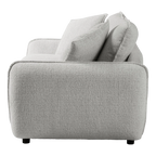 Braddock Fabric Sofa, 2 Seater, Snow
