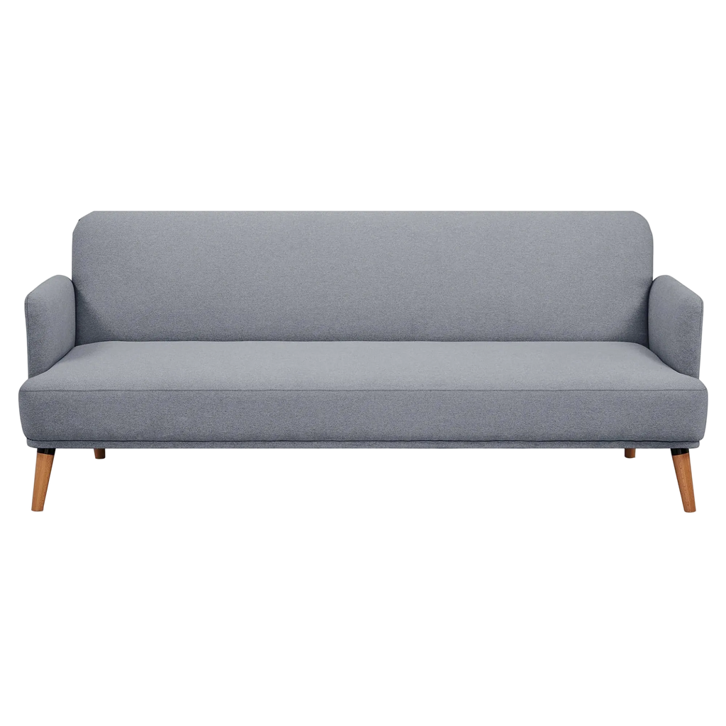 Benholm Fabric Click Clack Sofa Bed, 3 Seater, Light Grey