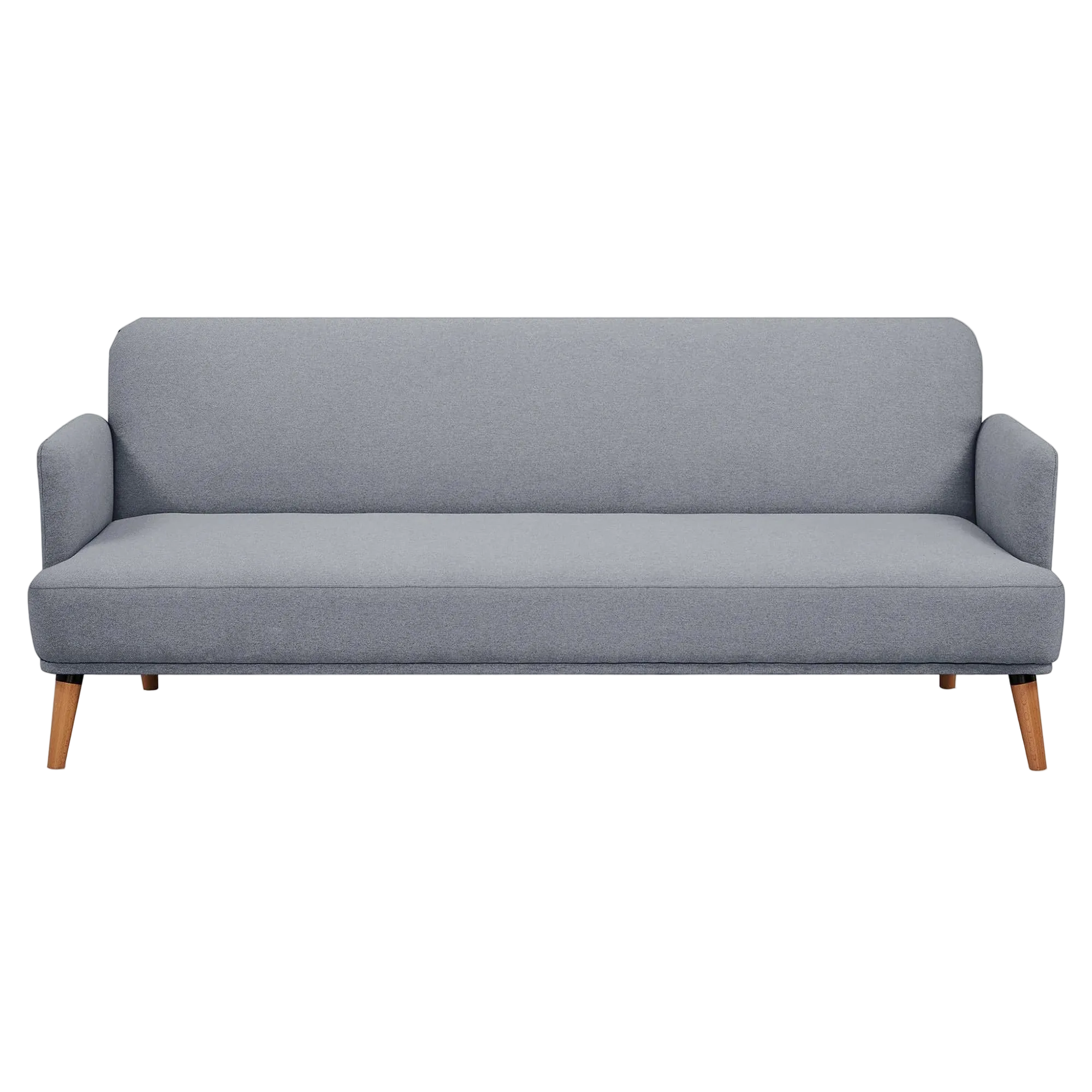 Benholm Fabric Click Clack Sofa Bed, 3 Seater, Light Grey