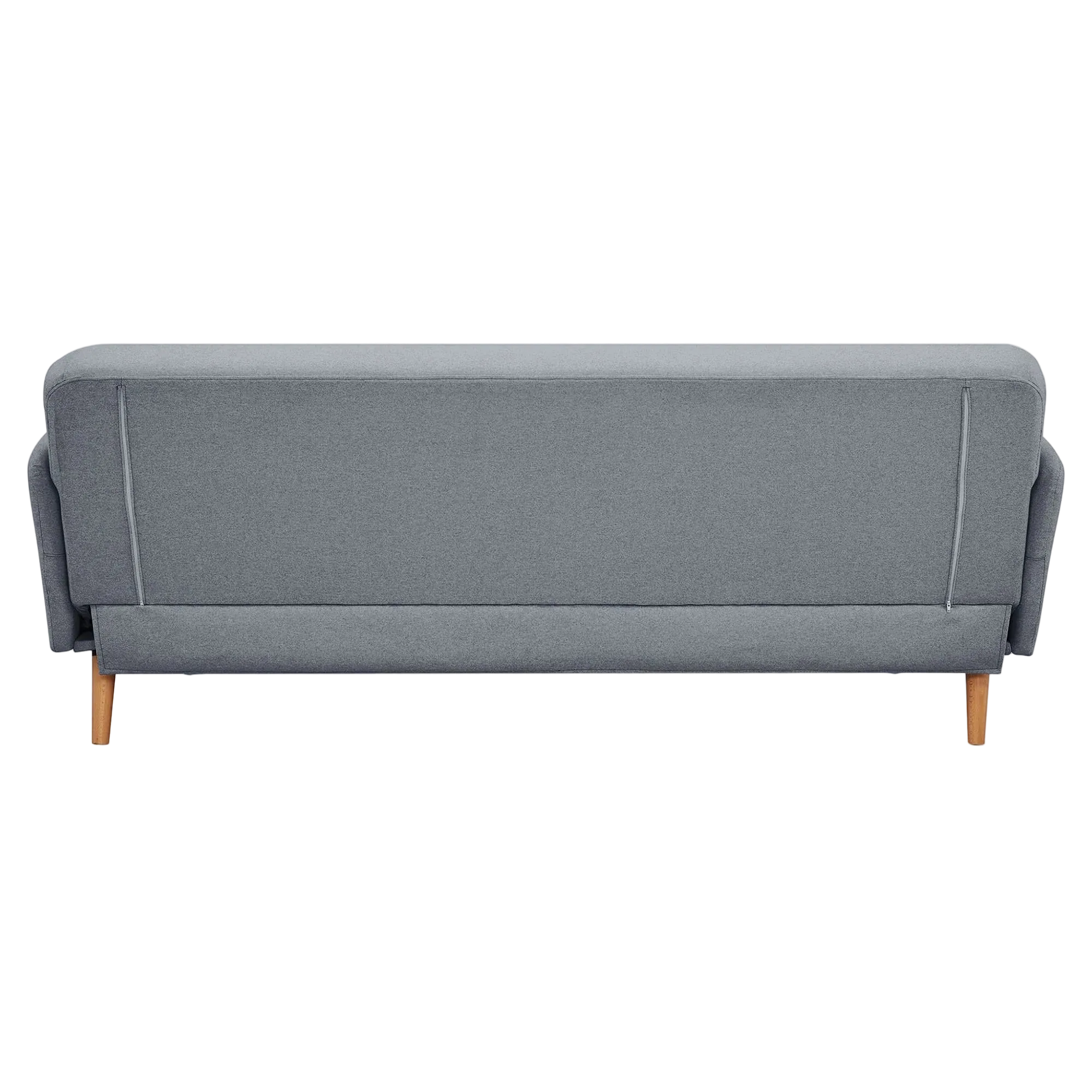 Benholm Fabric Click Clack Sofa Bed, 3 Seater, Light Grey