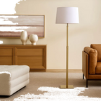 Vernon Floor Lamp - Brass