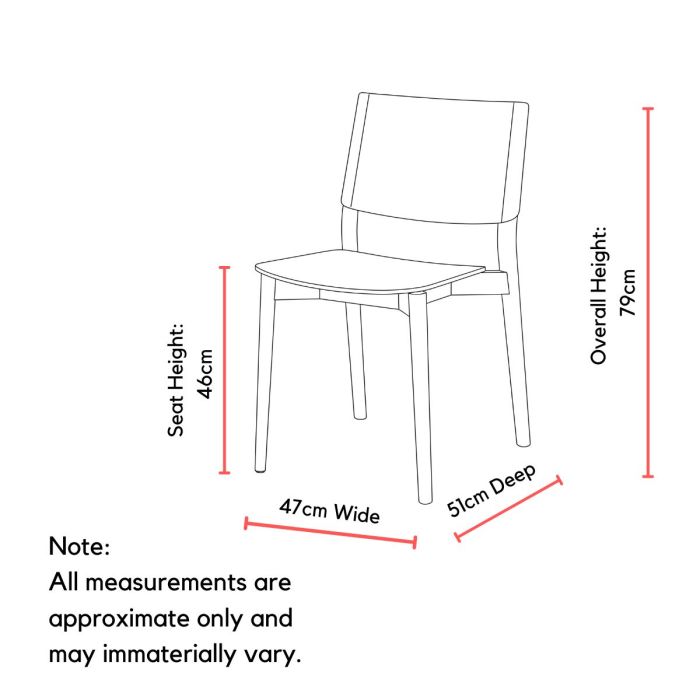 Viking Dining Chair - Black