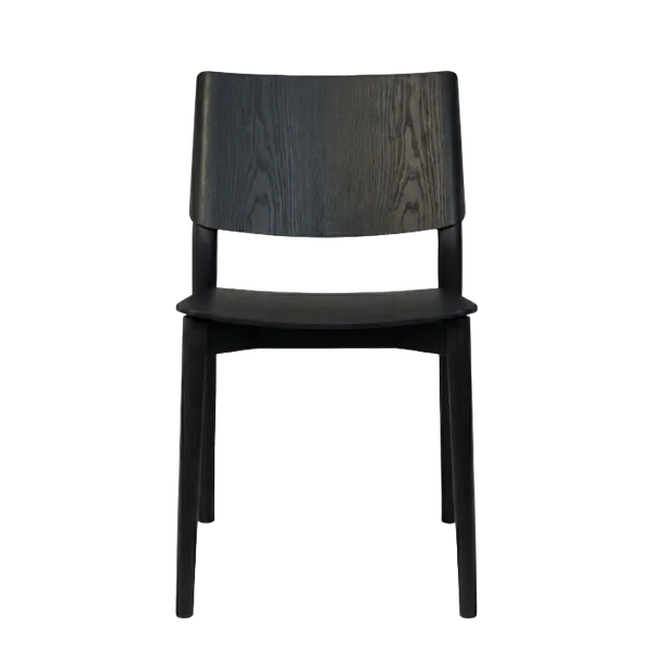 Viking Dining Chair - Black — part of Noir Dining Room Furniture Set