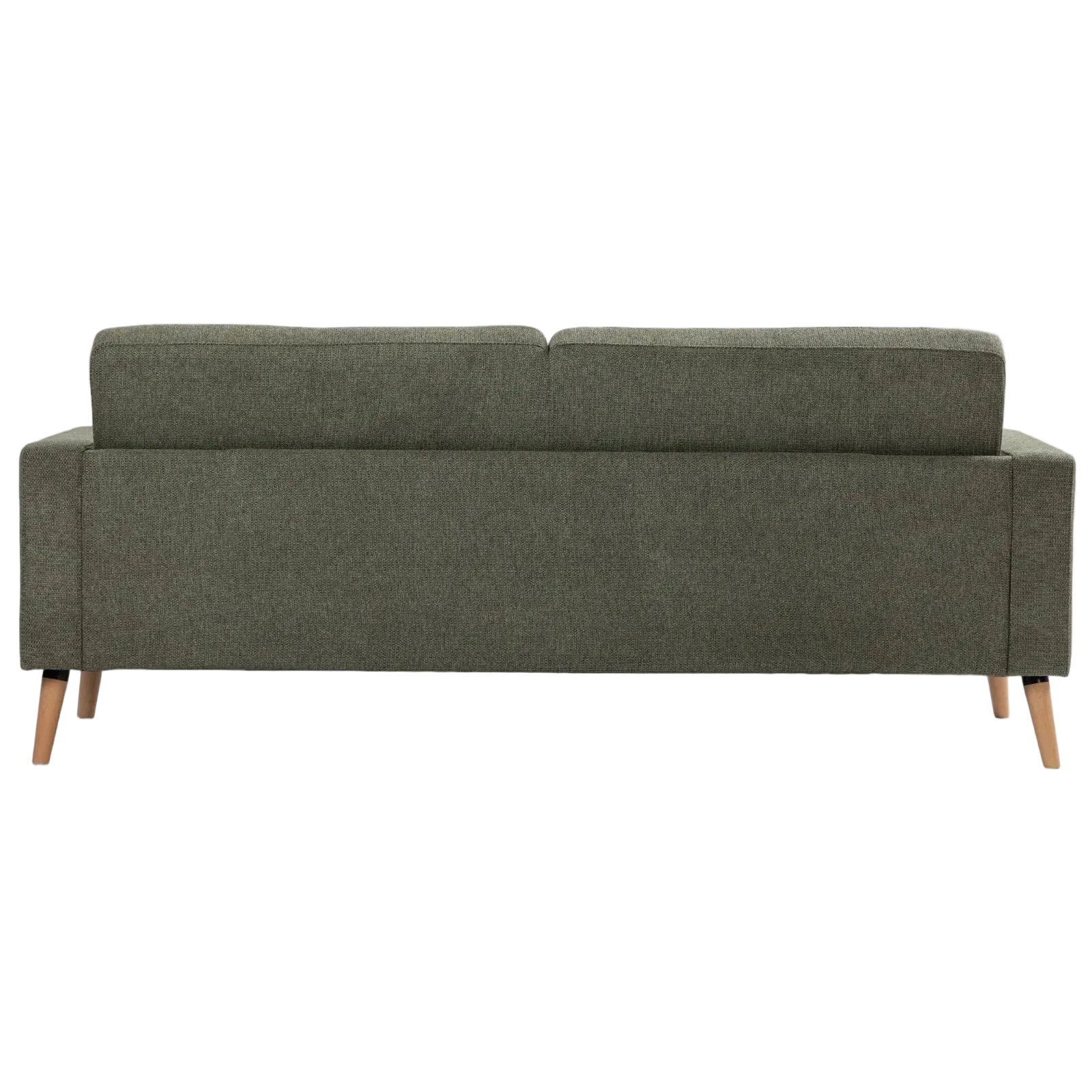 Wyatt Fabric Sofa, 3 Seater, Olive