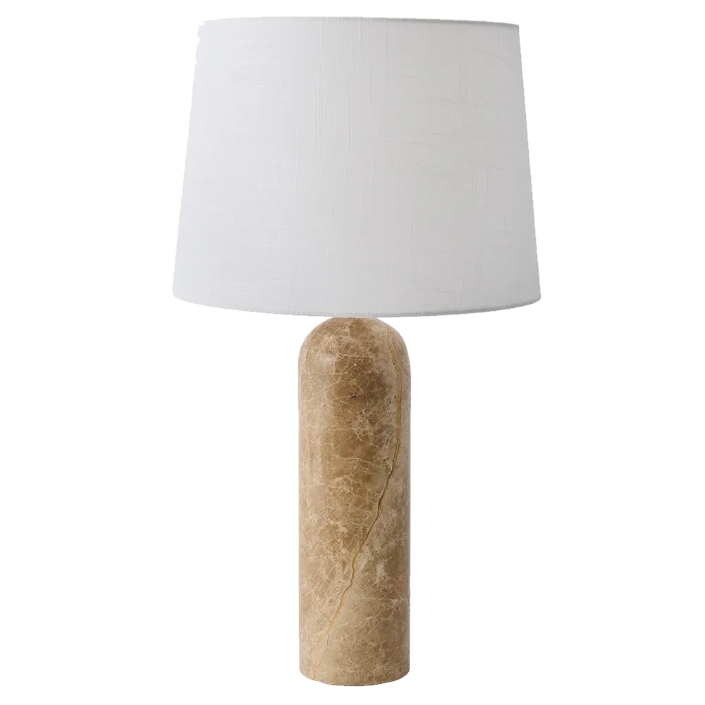 Westmont Marble Table Lamp - Moscato Beige