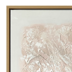 White Linen Enhanced Canvas Print