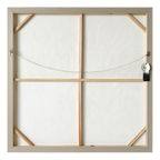 White Linen Enhanced Canvas Print