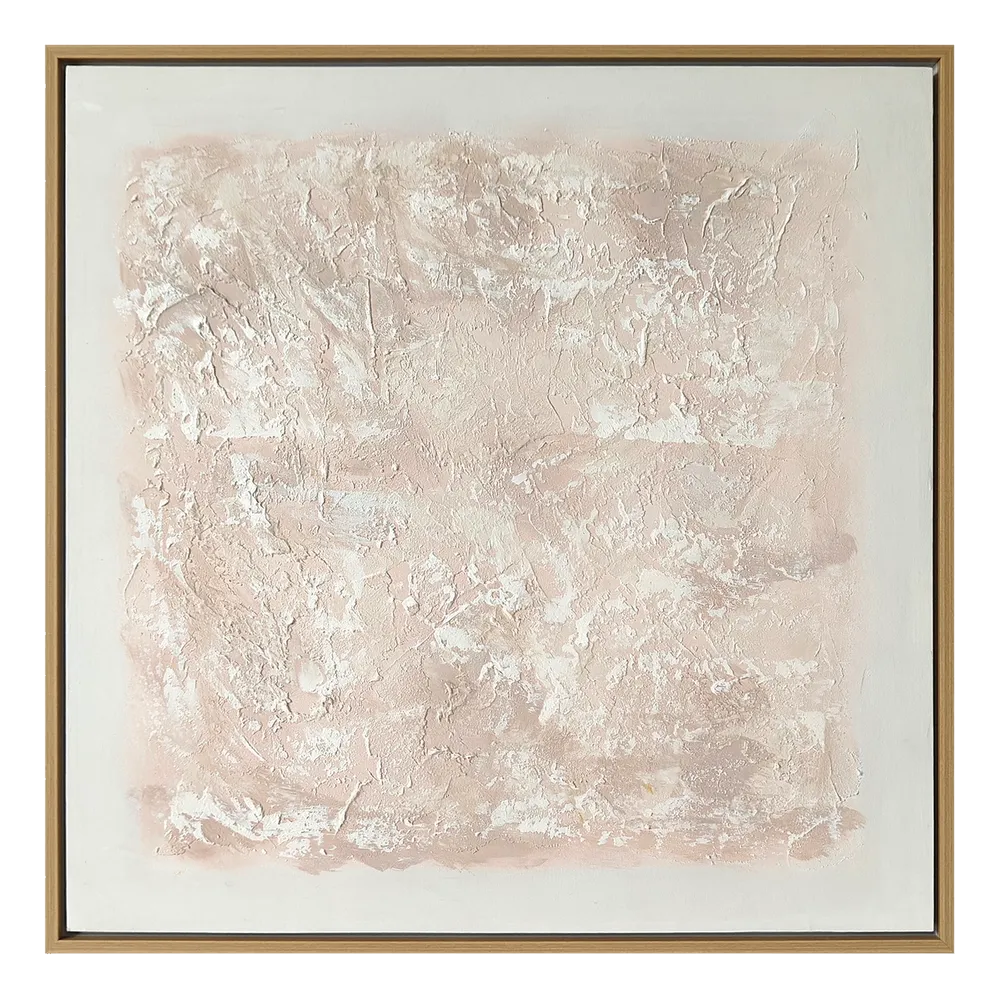 White Linen Enhanced Canvas Print
