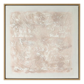 White Linen Enhanced Canvas Print