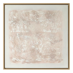 White Linen Enhanced Canvas Print
