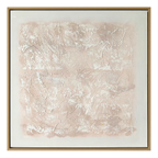 White Linen Enhanced Canvas Print