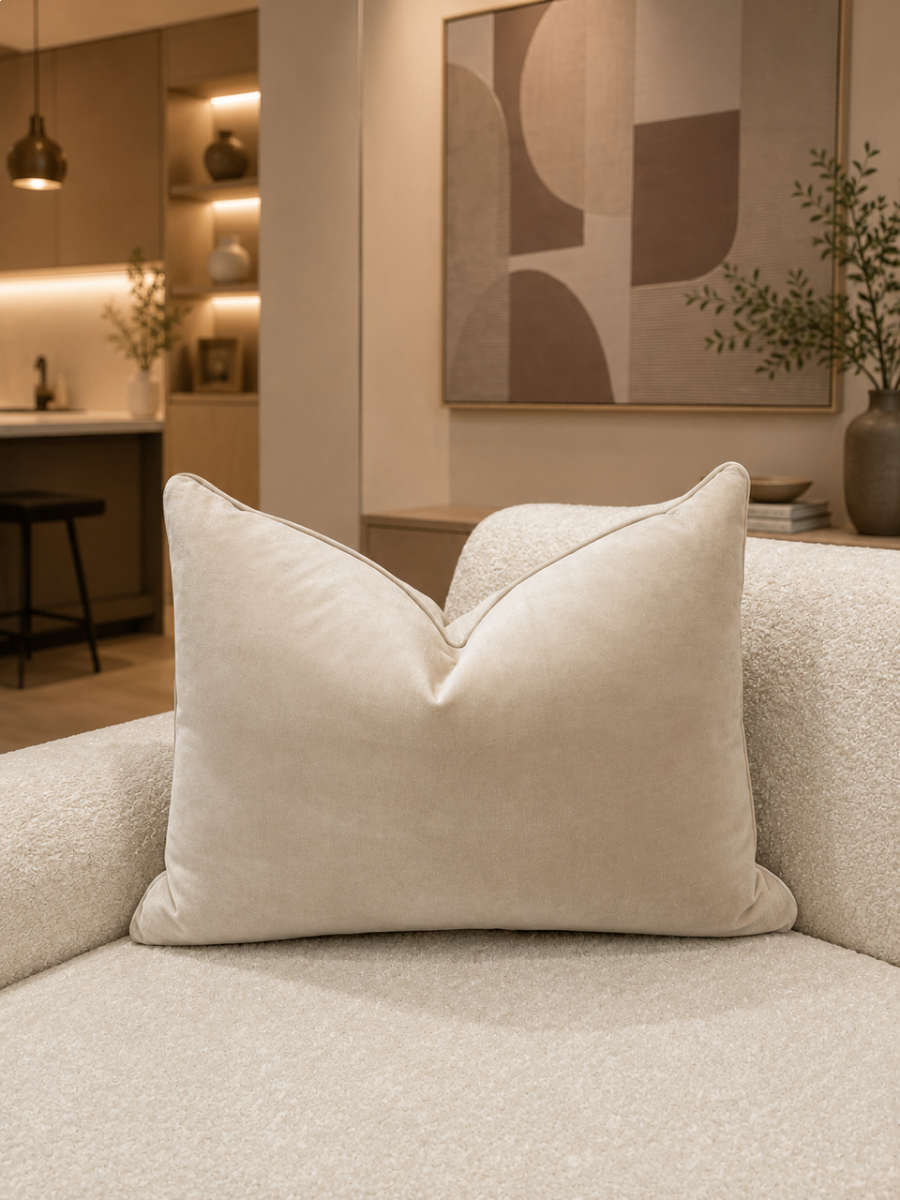Blush Cushion Feather Insert