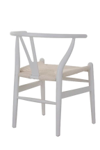 Hans Wegner Wishbone Chair - White Cord