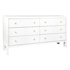 Ariana 6 Drawer Chest - White