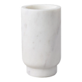 Aries Marble Vase - Small White