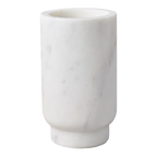 Aries Marble Vase - Small White