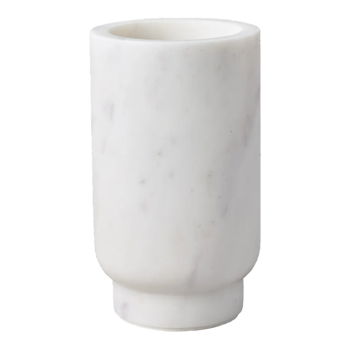 Aries Marble Vase - Small White