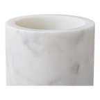 Aries Marble Vase - Small White