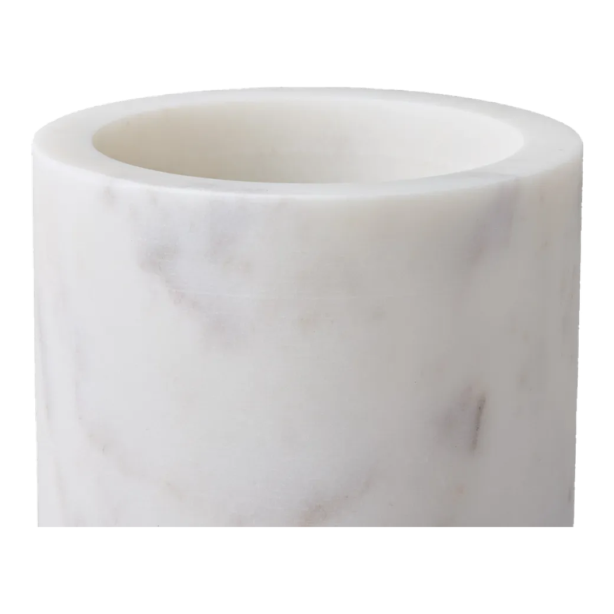Aries Marble Vase - Small White