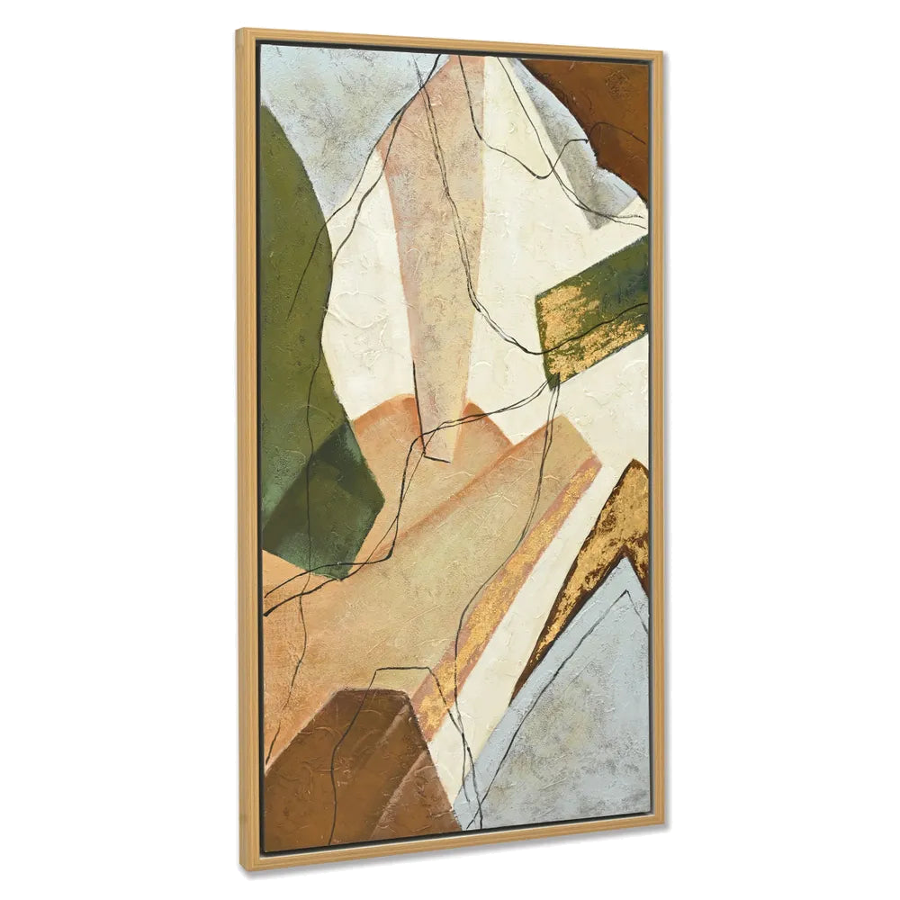 Autumn Leaves Series I Canvas Painting
