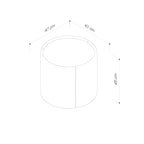 Lucy Lamp Table - Oak Natural