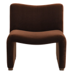 Beau Occasional Chair - Dark Chocolate Velvet