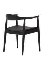 Hans Wegner Round Chair - Black