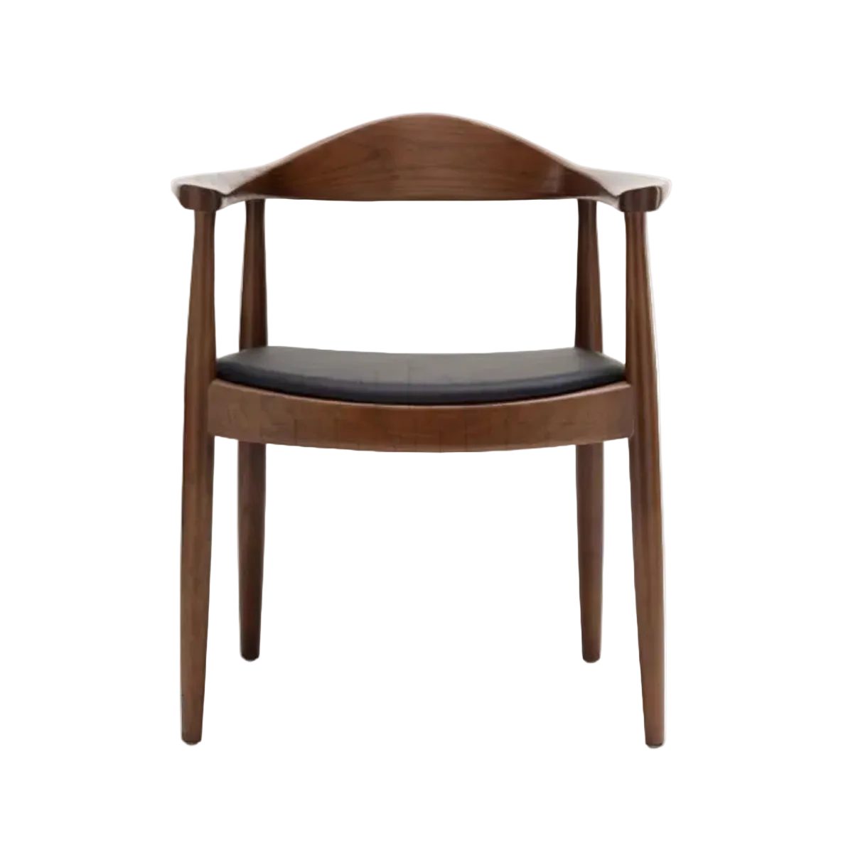 Hans Wegner Round Chair - Dark Walnut