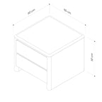 Glenelg Lamp Table - Messmate
