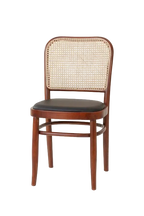 Josef Hoffman No.811 Dining Chair - Dark Walnut Padded