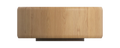 Mia 900 Round Coffee Table - Oak Natural