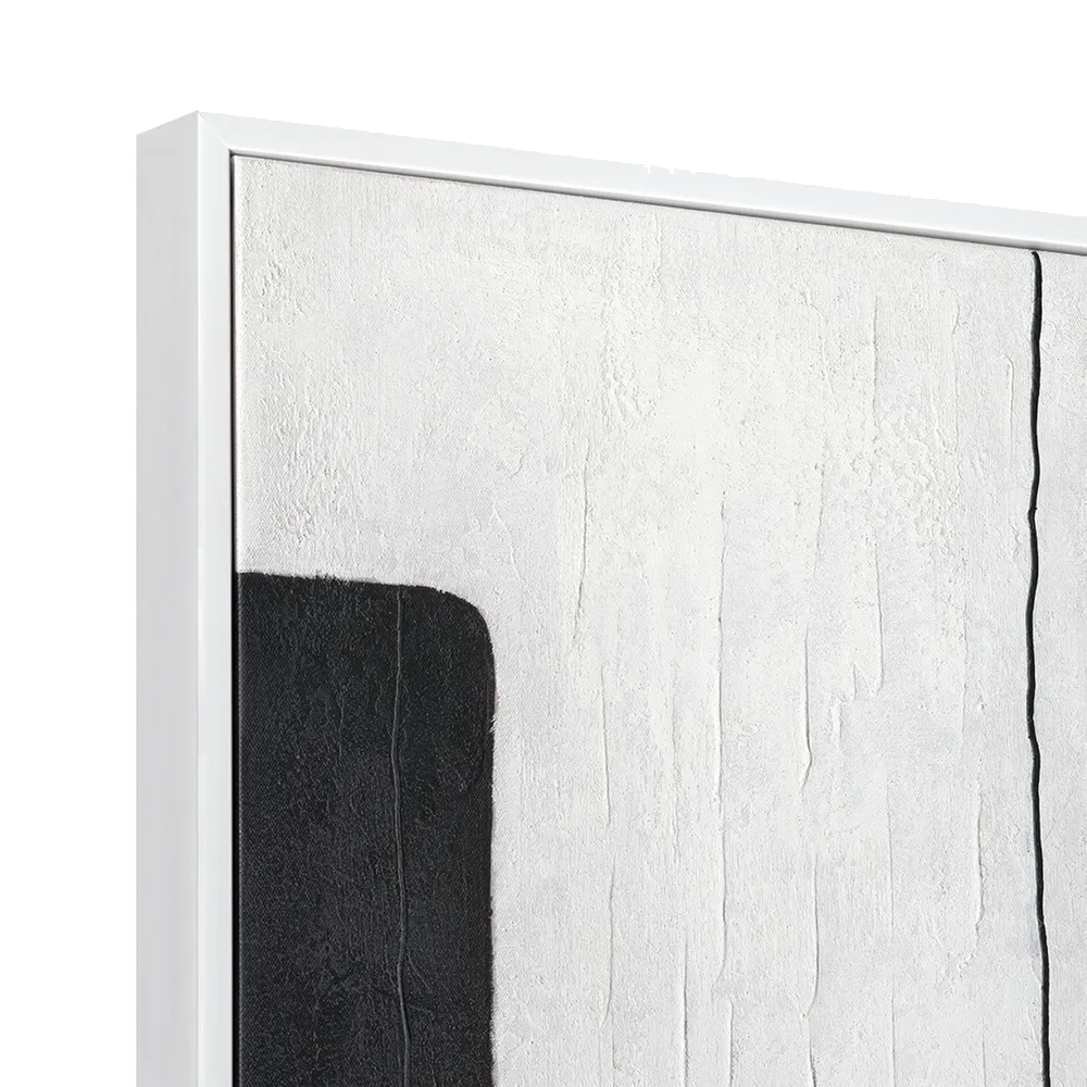 Dark Geometry Series I Canvas Painting