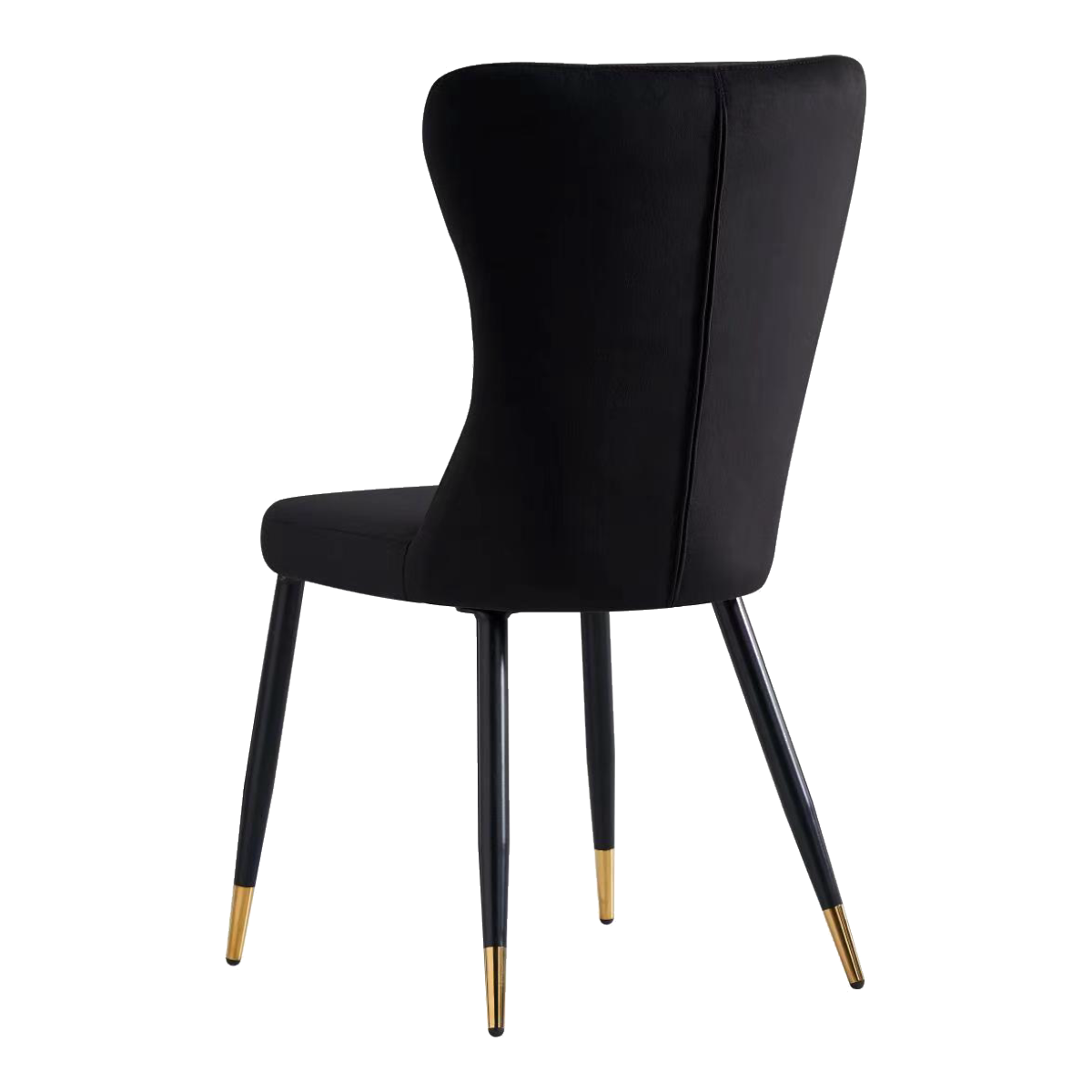 Bello Upholstered Dining Chair – Fabric Seat & Metal Frame