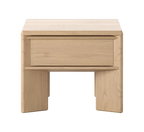 Lenny 600 Side Table - Oak Crema
