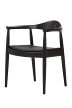 Hans Wegner Round Chair - Black